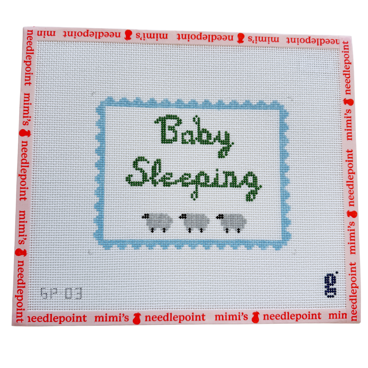 Baby Sleeping Blue