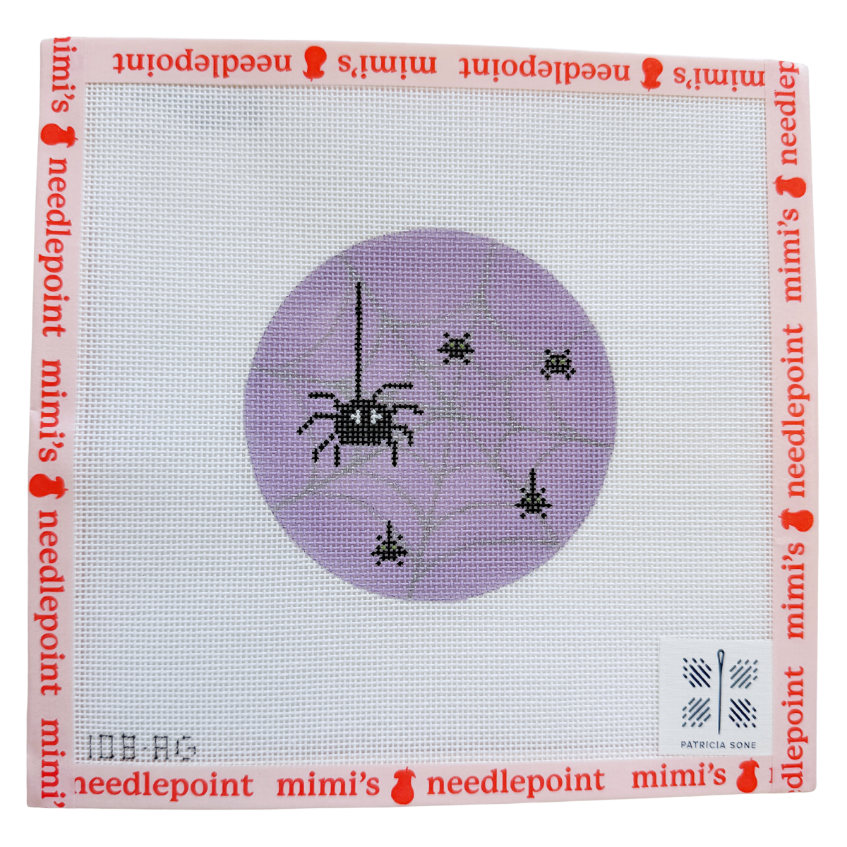 Spider Web with Stitch Guide