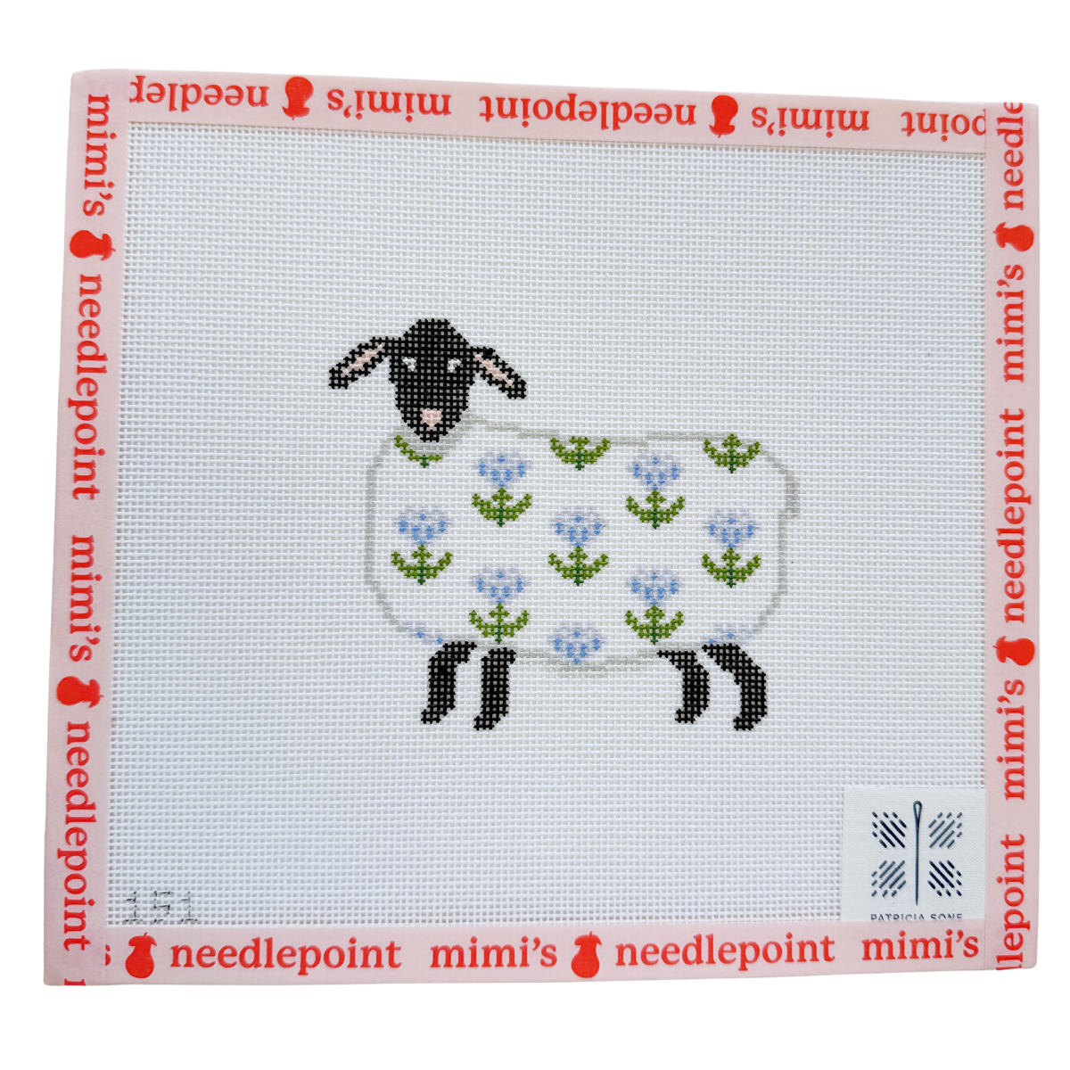 Sheep With Thistle with Stitch Guide