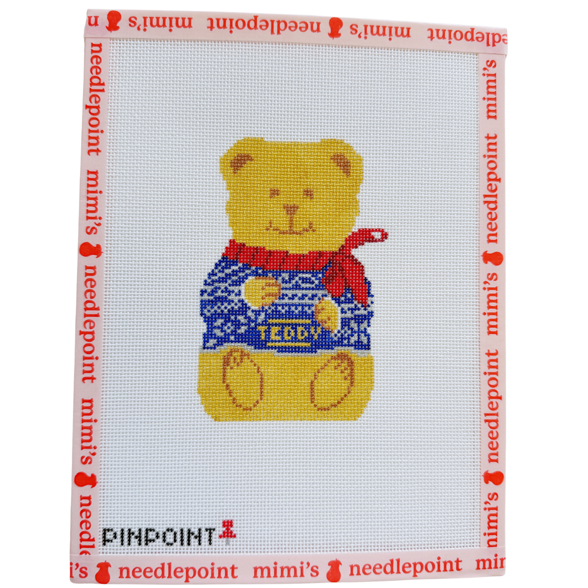 Chocolate Teddy Bear - Blue Sweater