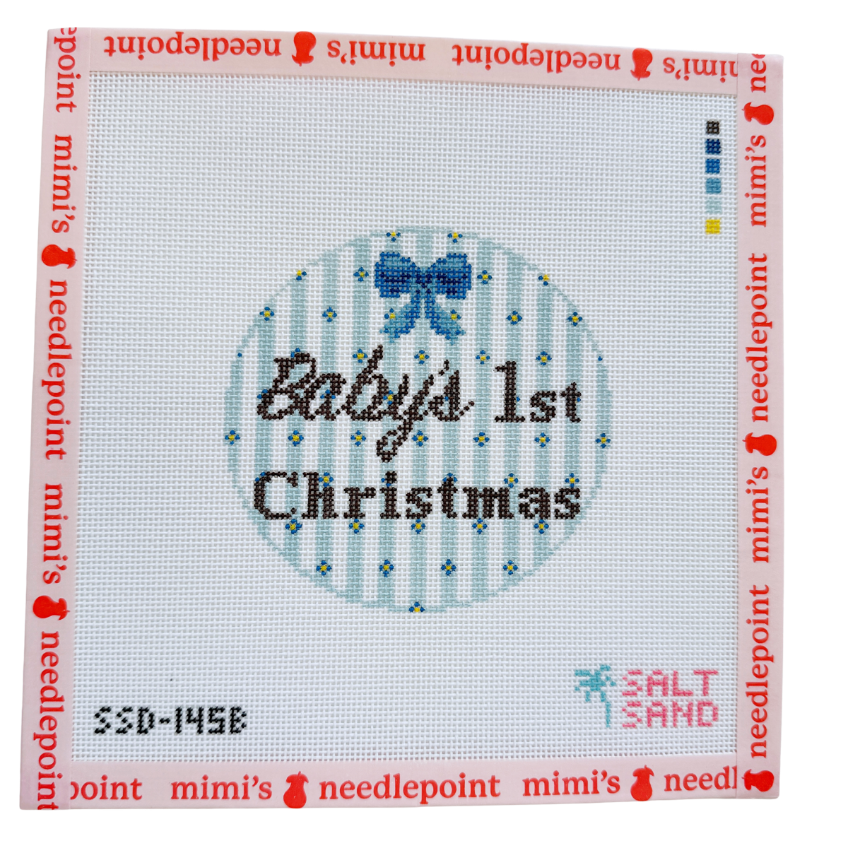 Baby's 1st Christmas Blue