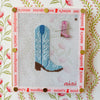 Pink Cowboy Boot Needleminder