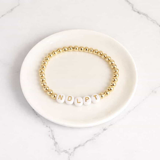 NDLPT Gold Bracelet