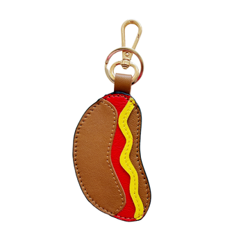 Self-finishing Key Fob Hotdog