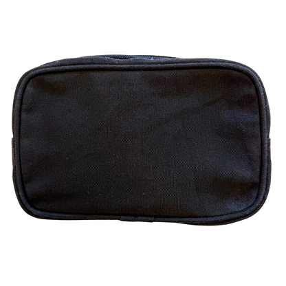 Cosmetic Bag - Black Canvas