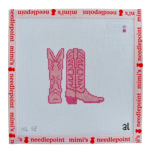 Western Cowboy/Cowgirl Boots - Pink