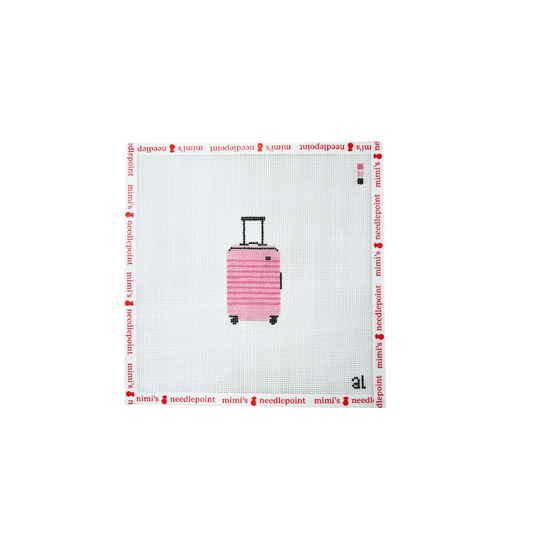 Pink Carry-On Travel Suitcase