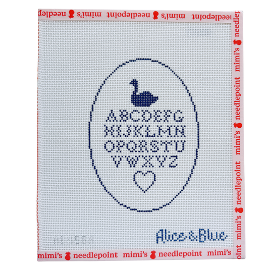 Mini Alphabet Blue