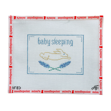 Baby Sleeping Blue