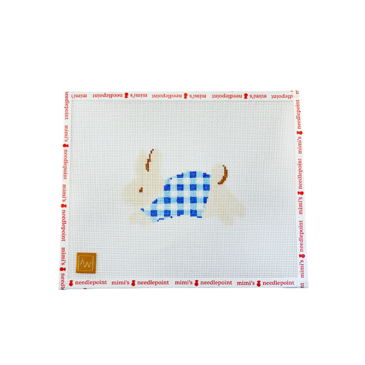 Gingham Bunny Blue