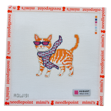Bougie Orange Tabby Cat