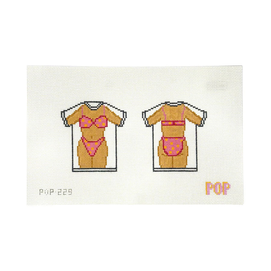 Bikini Shirt - Pink- Trunk Show
