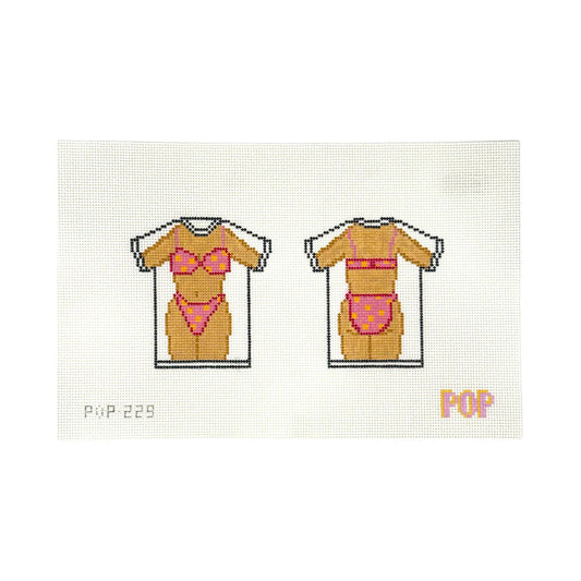 Bikini Shirt - Pink- Trunk Show