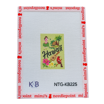 Hawaii Bag Charm Insert