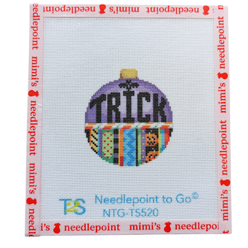 Trick Stripes Ball Ornament