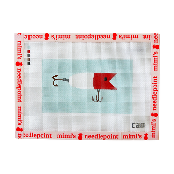 Fishing Lure Red/White