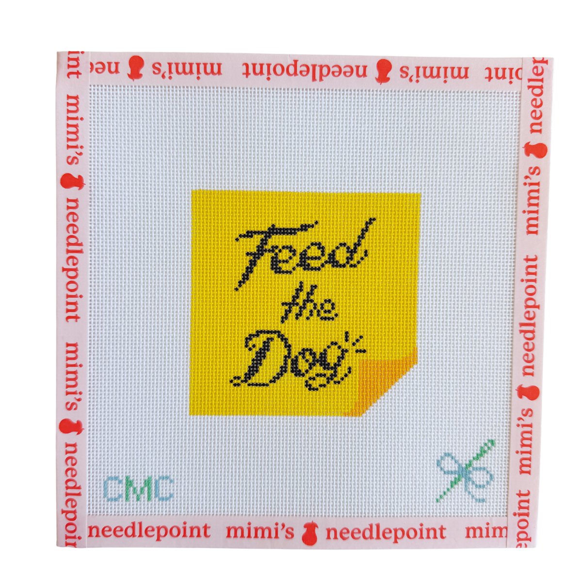Feed The Dog Post-It Note