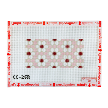 Bistro Tile Daisy Purse Insert - Red