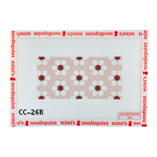 Bistro Tile Daisy Purse Insert - Red