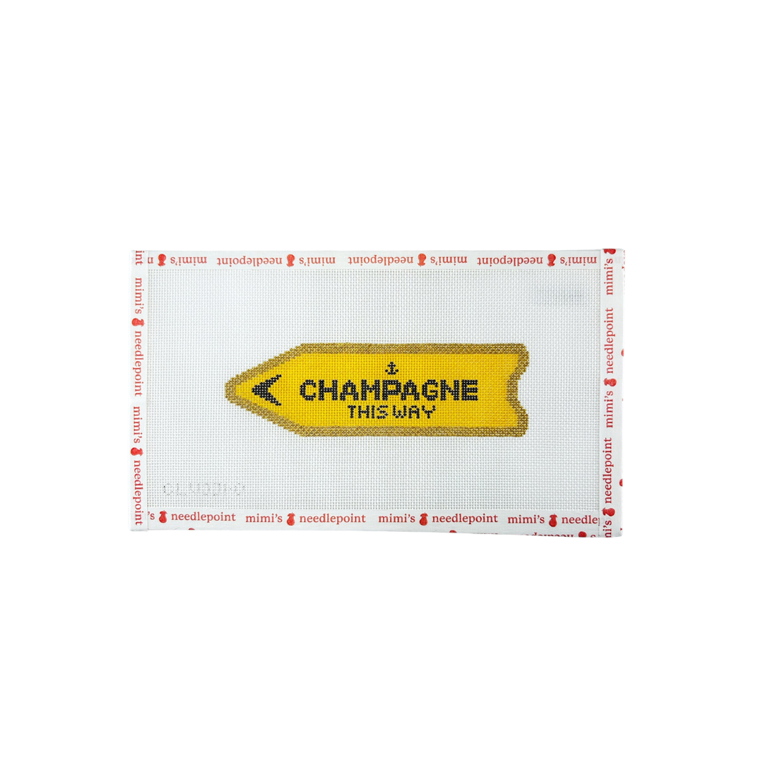 Champagne This Way Orange