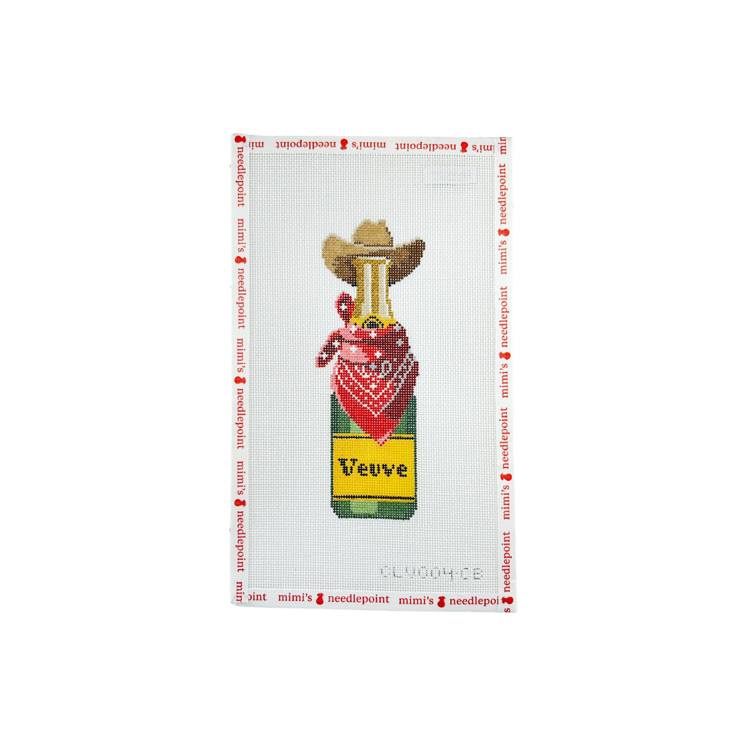 Cowboy Champagne Bottle