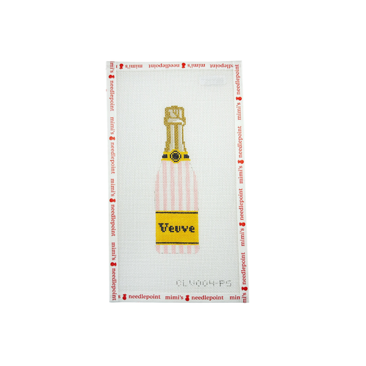 Pink Champagne Bottle