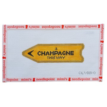Champagne This Way - Orange