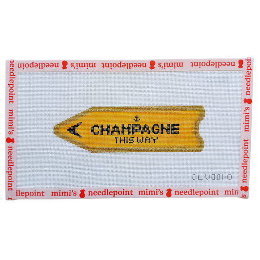 Champagne This Way - Orange