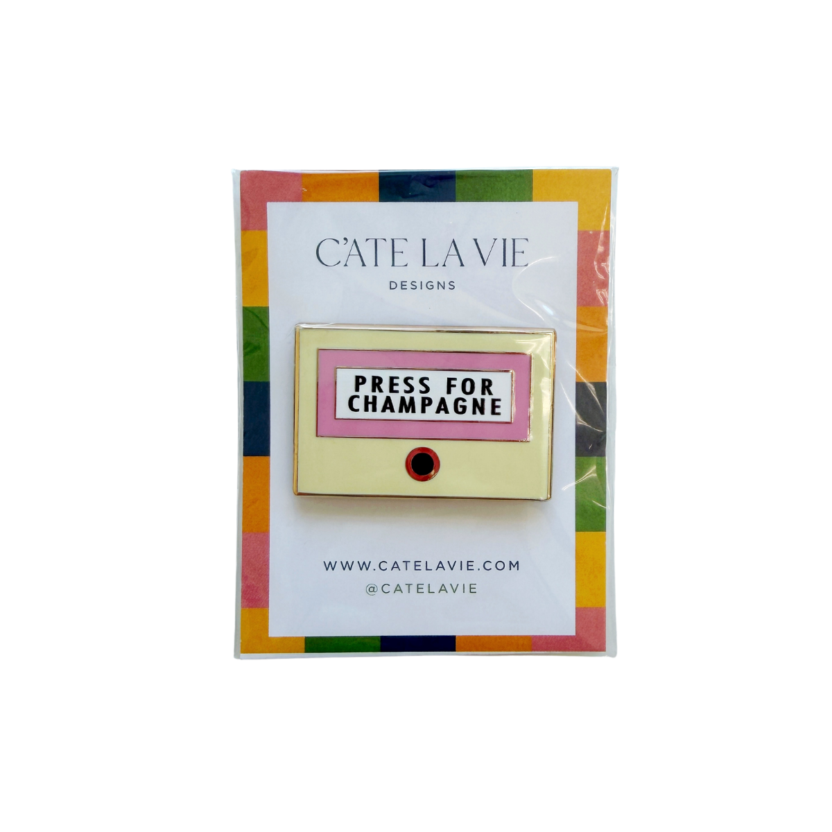 Press For Champagne Needle Minder