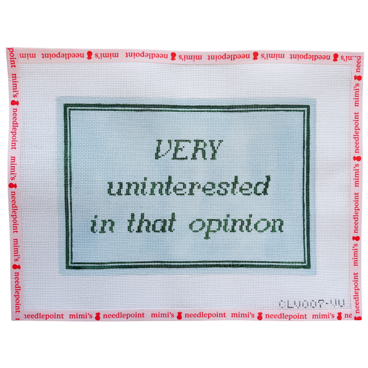 Very Uninterested