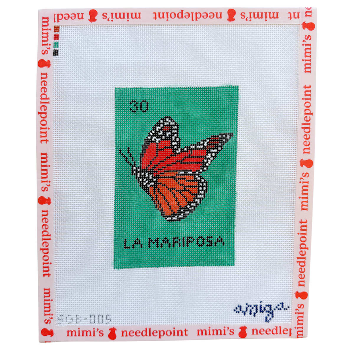 La Mariposa Loteria Card