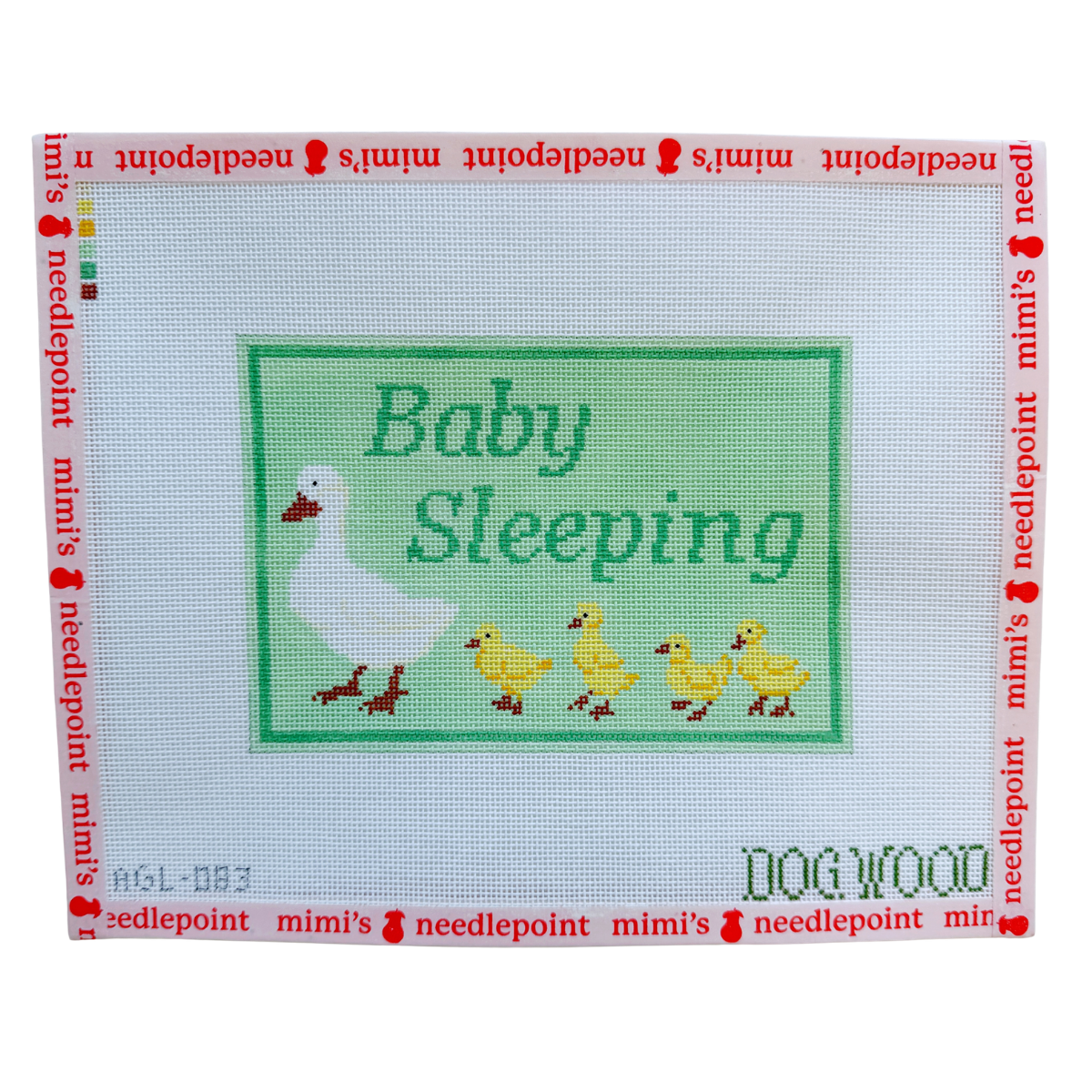 Green Baby Sleeping