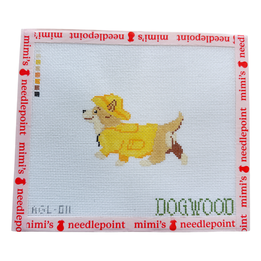 Corgi in a Raincoat