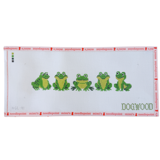 Frogs in a Line