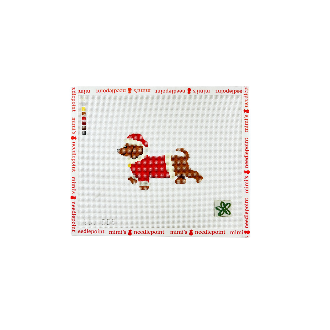 Santa Dachshund