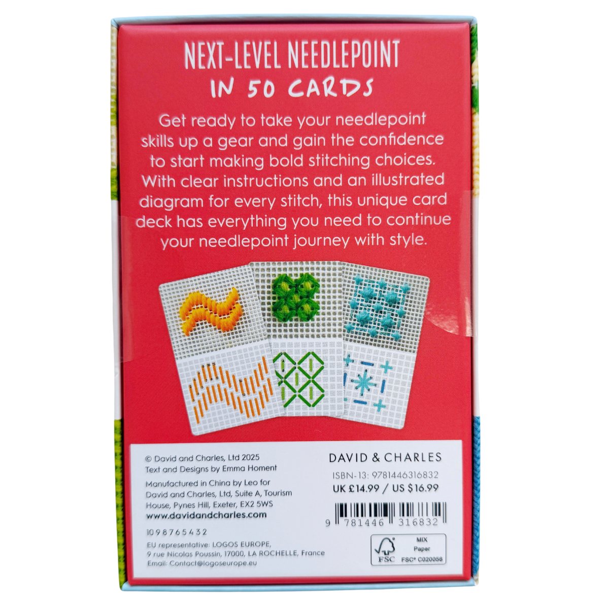 Next-Level Needlepoint Card Deck
