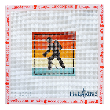Multi Color Recreation Sign - Hiker