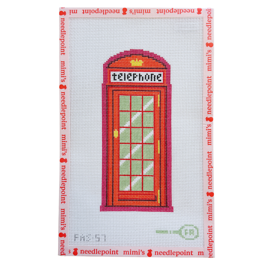 London Telephone Booth - 13 Mesh