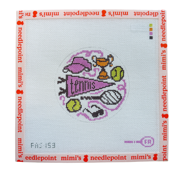 Tennis Toile Round