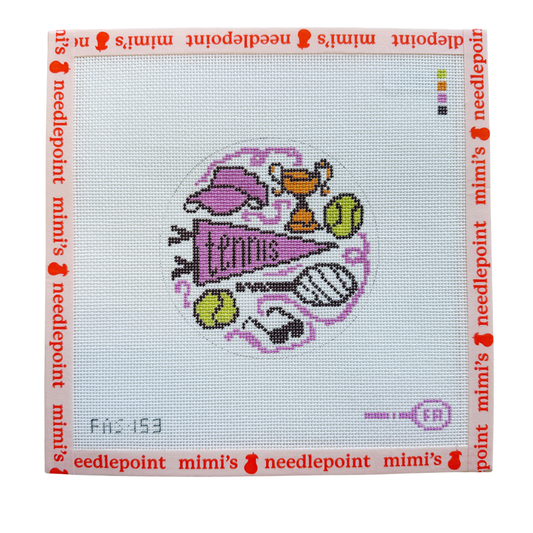 Tennis Toile Round