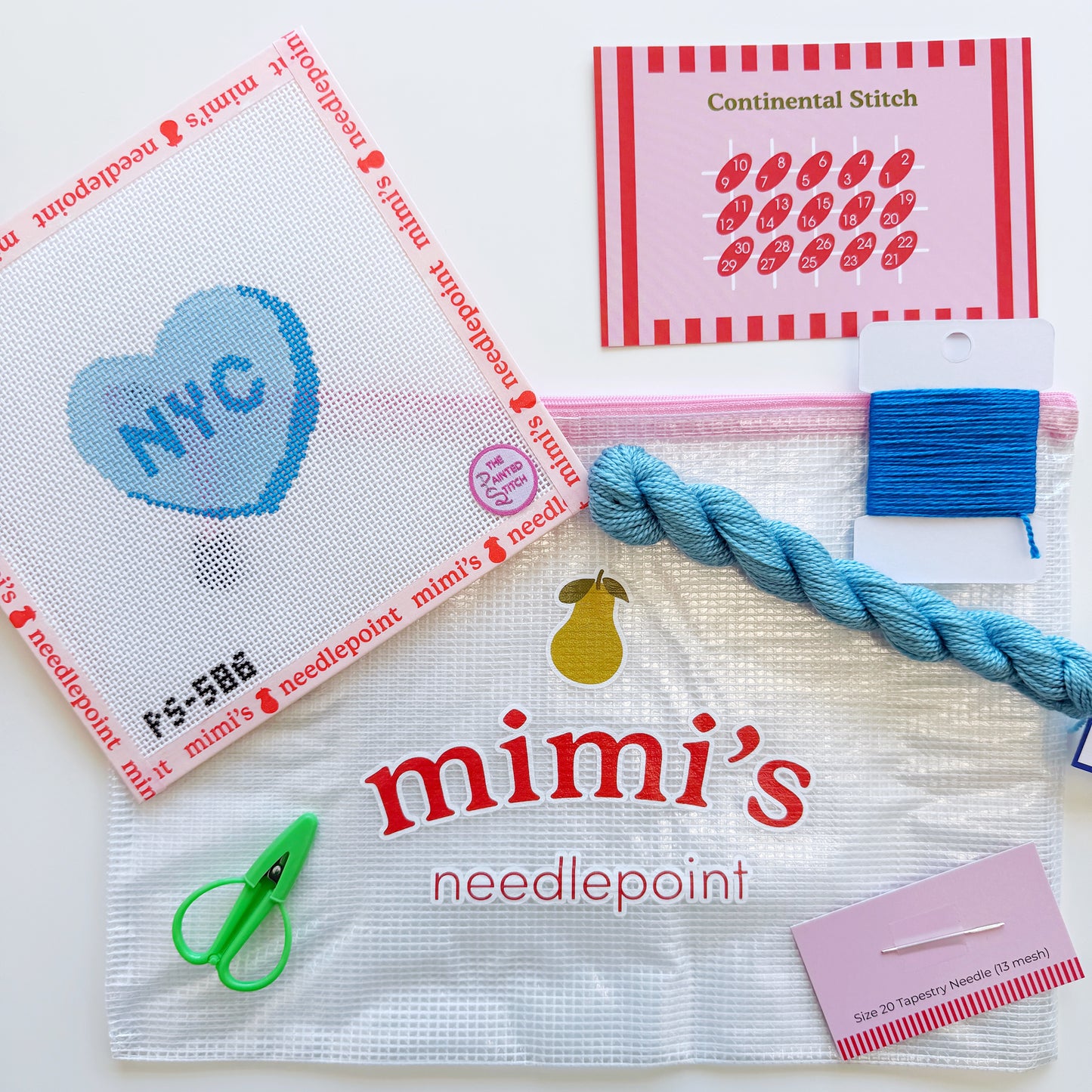NYC Conversation Heart (Blue) Beginner Kit