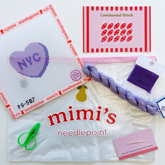 NYC Conversation Heart (Purple) Beginner Kit