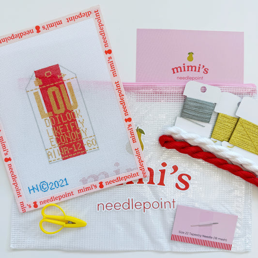 Louboutin Retro Travel Tag Intermediate Kit