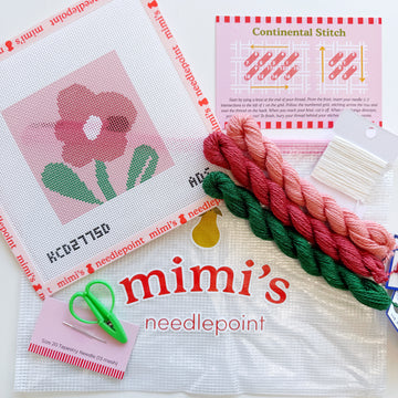 Pink and Red Flower Beginner Kit
