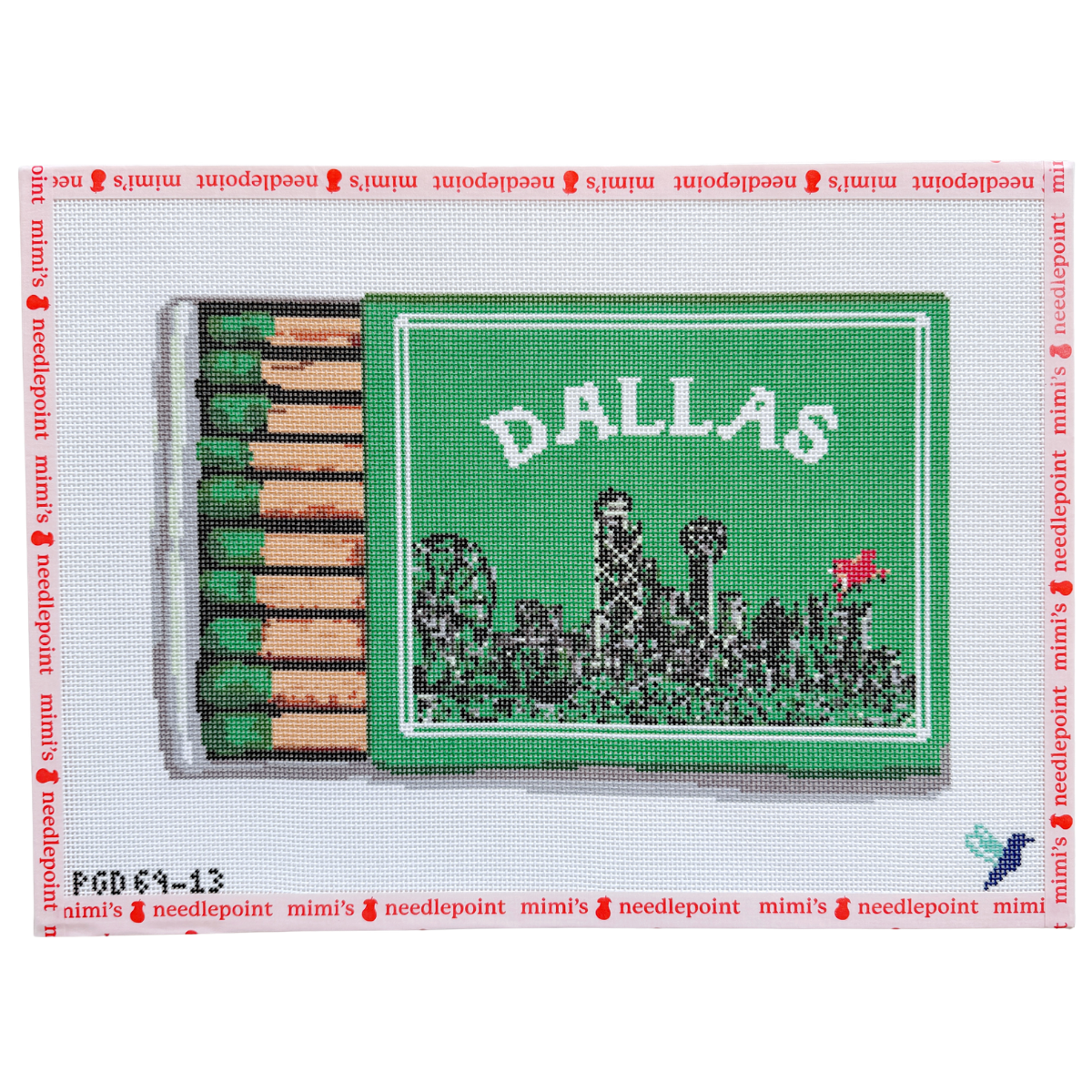 Dallas Matchbox in Green