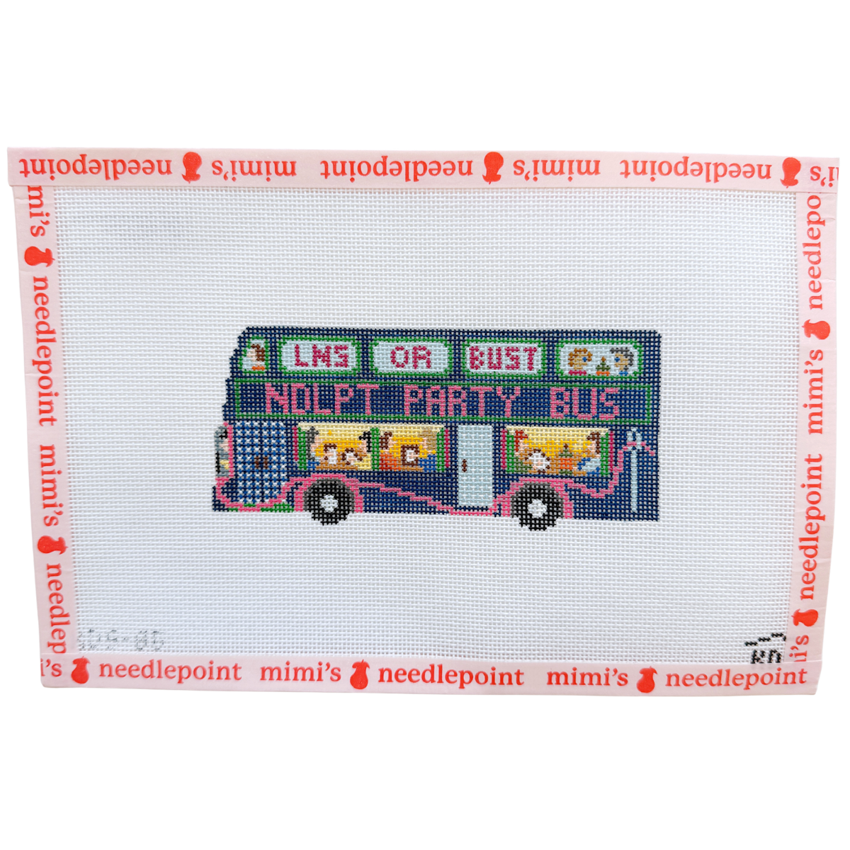 Needlepoint Party Bus