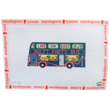 Needlepoint Party Bus