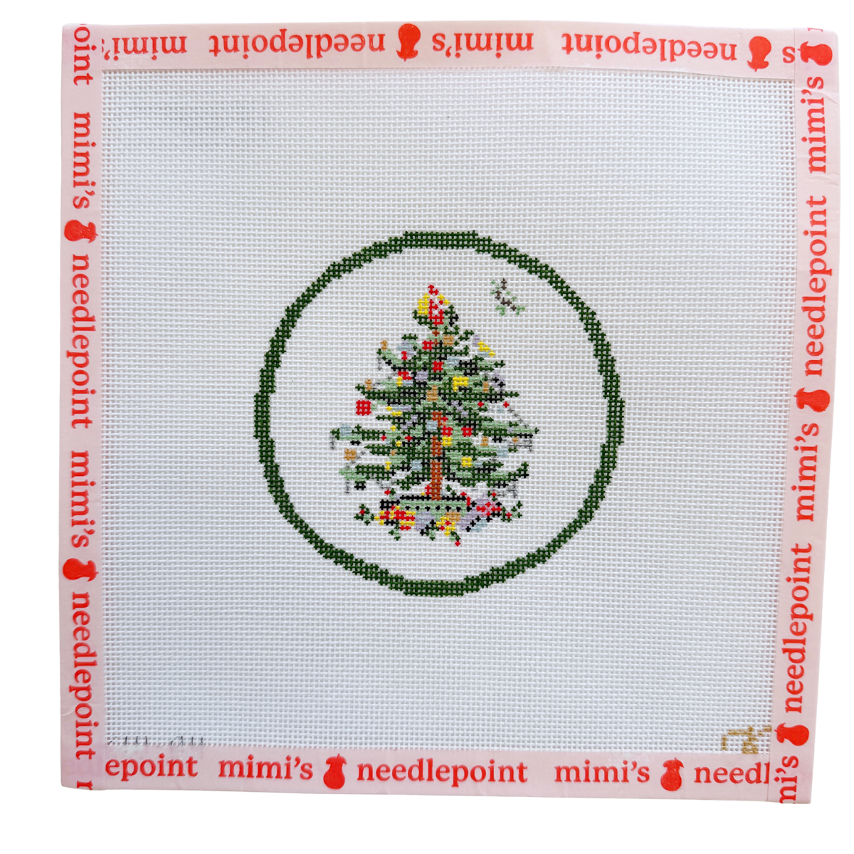 Transferware Christmas Plate