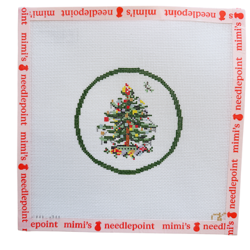 Transferware Christmas Plate