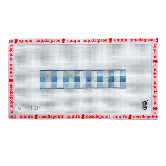 Gingham Fob - Light Blue